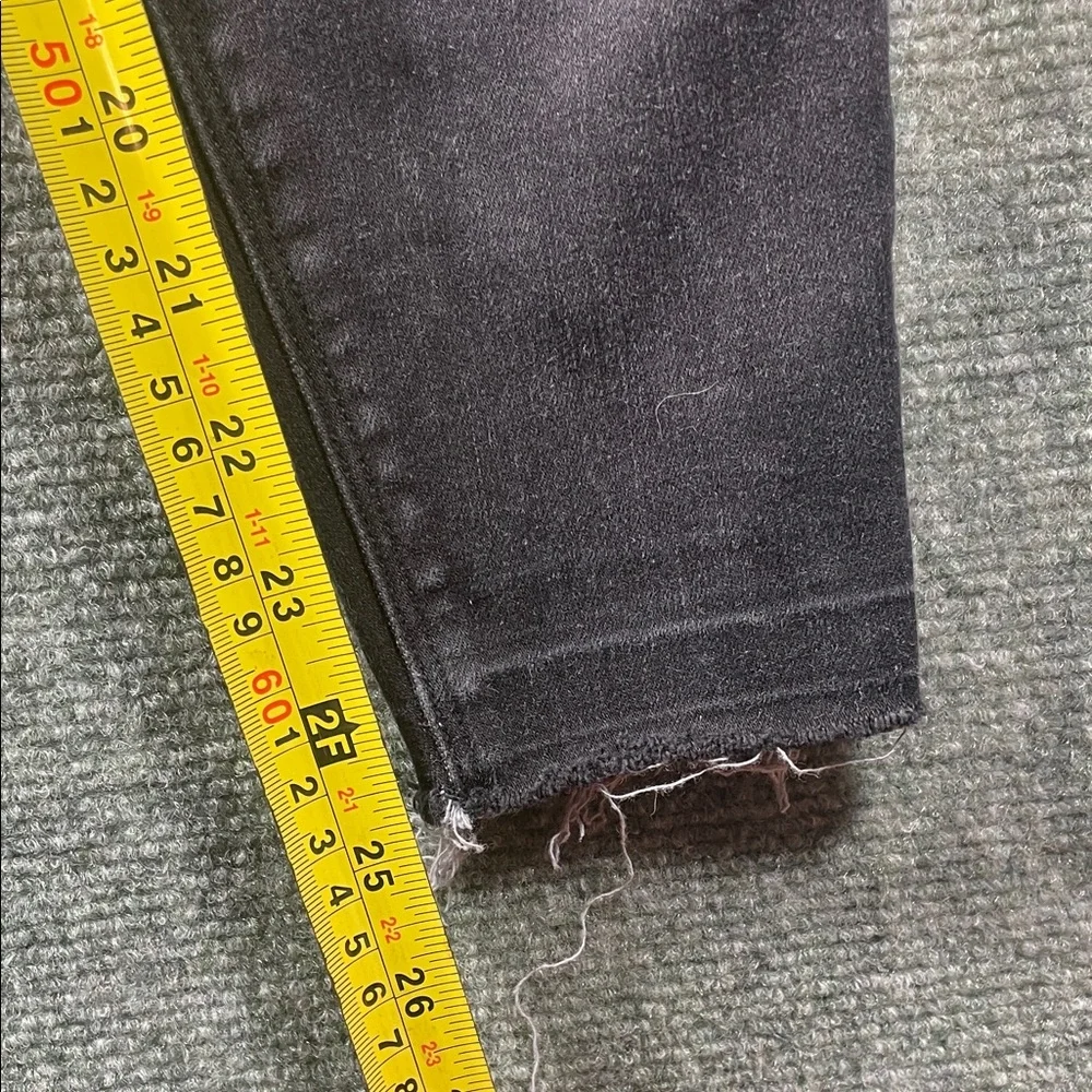 SPANX Women's Skinny Jeans -‎ Black Distressed